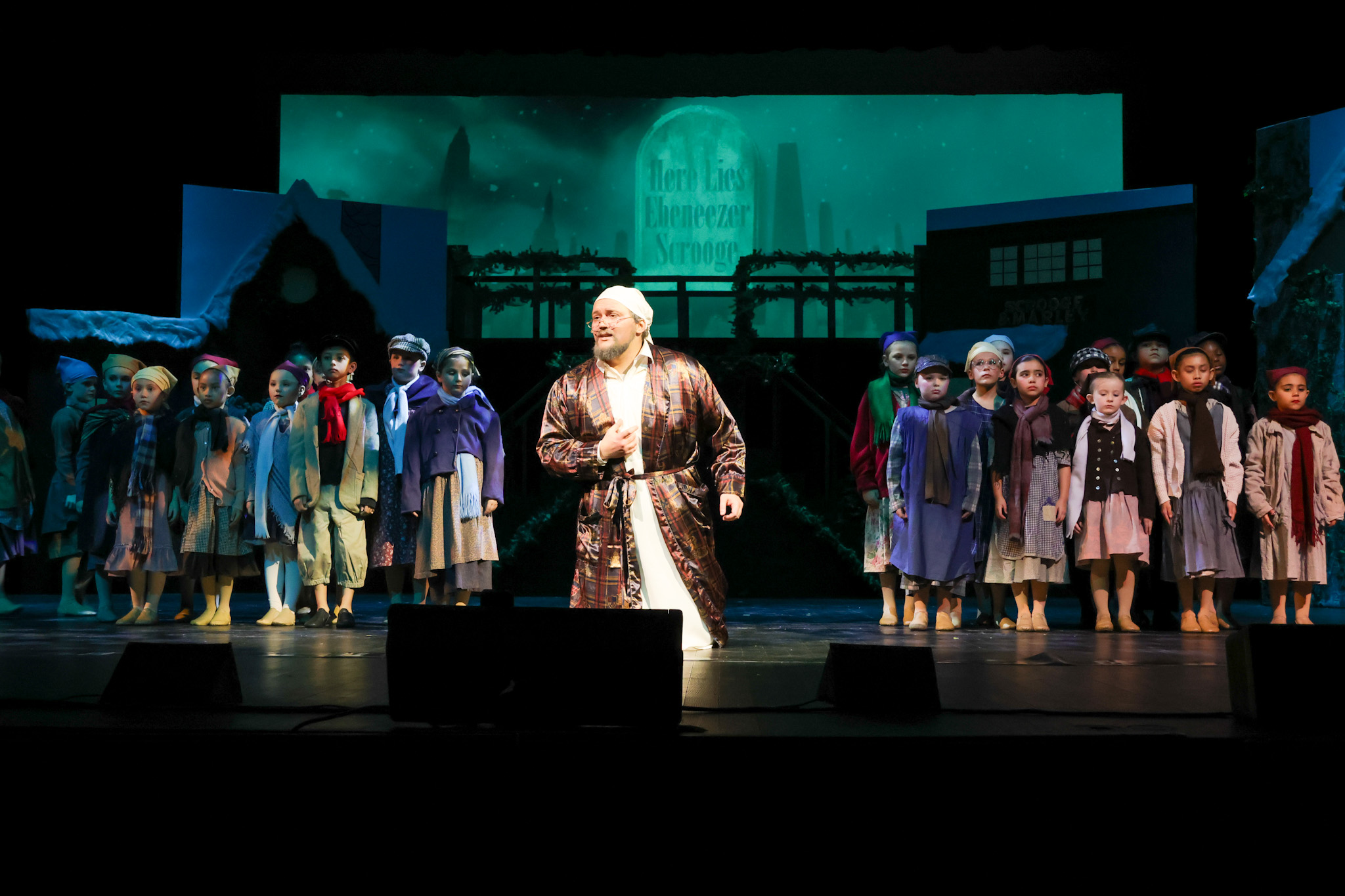 A Christmas Carol production highlight