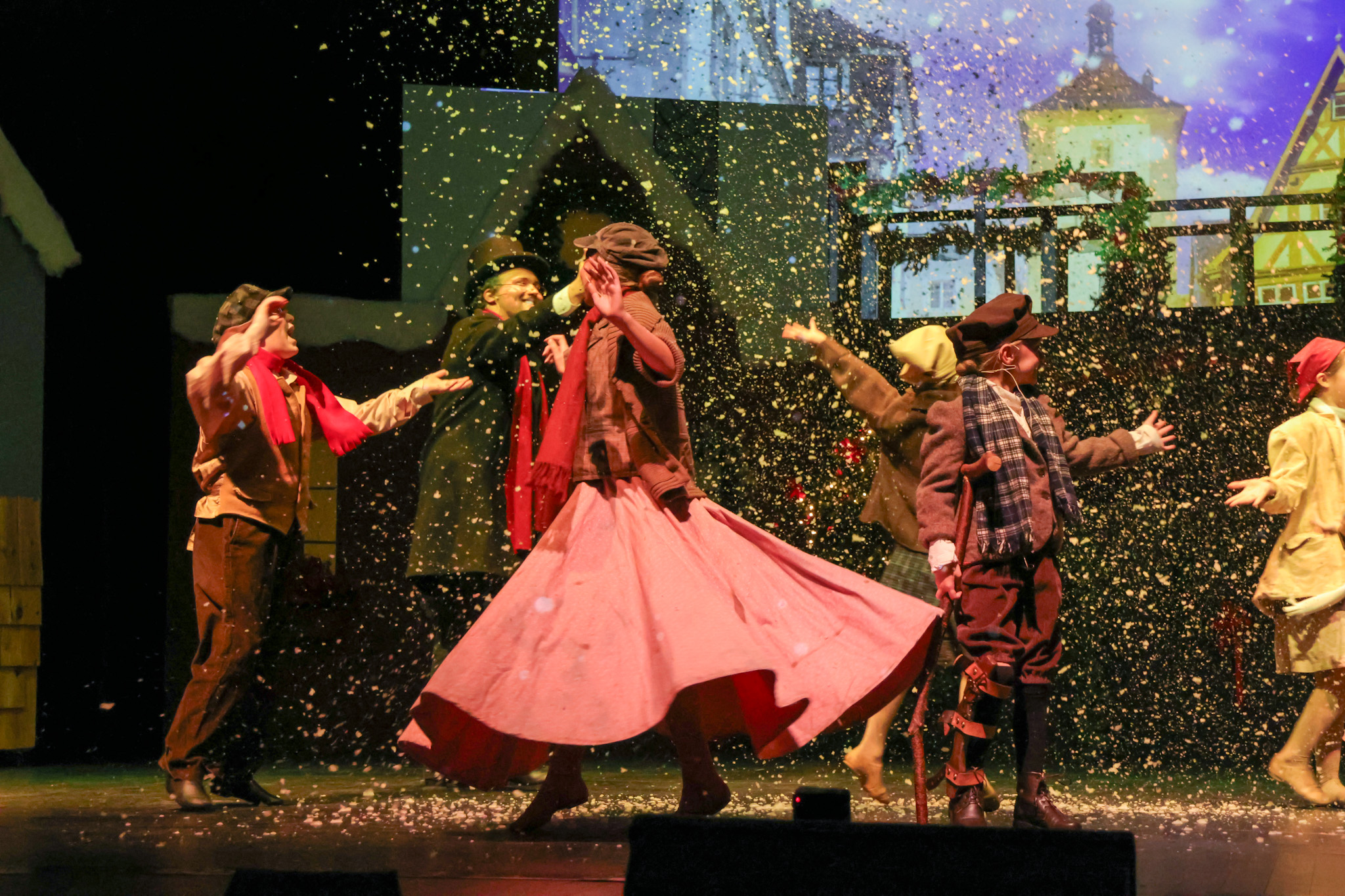 A Christmas Carol production highlight