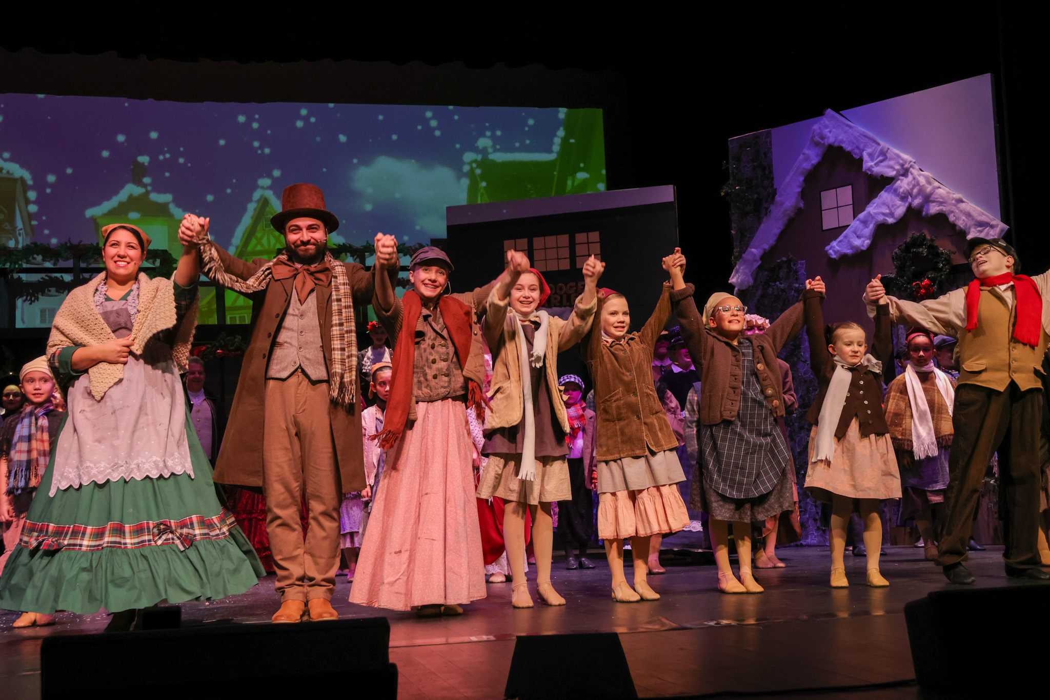 A Christmas Carol production highlight