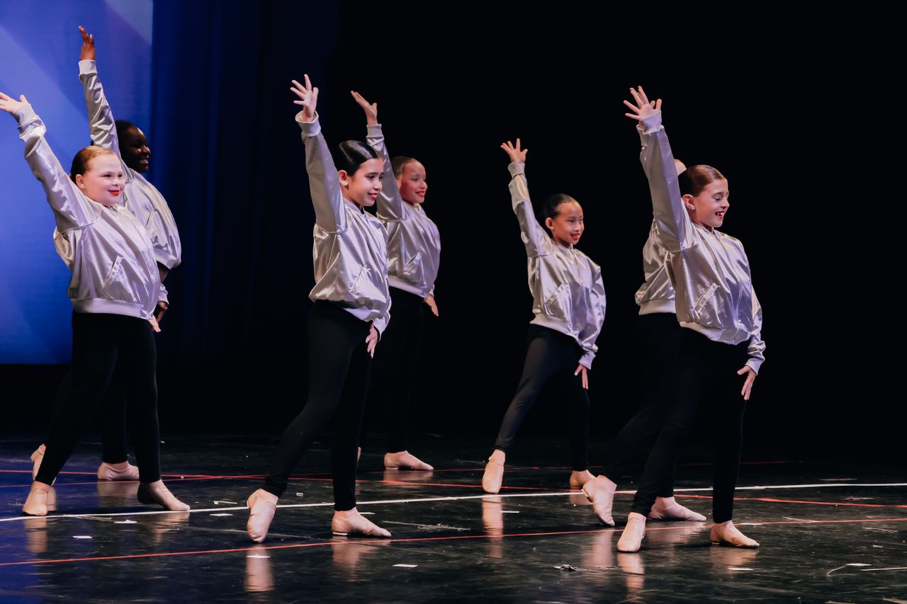 Students participating in recreational dance